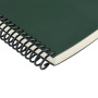 Ежедневник BrunoVisconti® недатированный А5 (130 х 215 мм) "AGENDA" зеленый 256 стр.