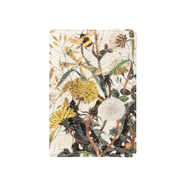 Обложка для паспорта BrunoVisconti® "FLORA.SUMMER GREENS"