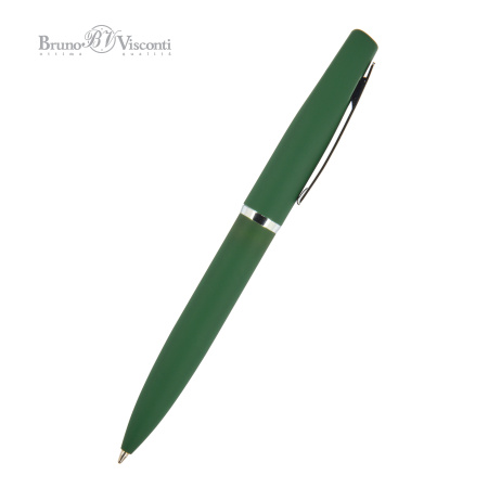Ручка шариковая автоматическая BrunoVisconti® "PORTOFINO" цвет корпуса зеленый 1 мм