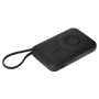 Внешний аккумулятор Комбо (Combo) 4-в-1 10000mAh с функцией беспроводной зарядки 15W, черный