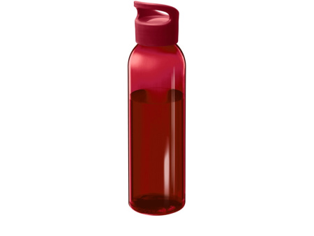 Бутылка для воды Sky/Скай из переработанной пластмассы объемом 650 мл - Красный