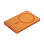 Внешний аккумулятор Атлантис (Atlantis) PD 5000mAh с функцией беспроводной зарядки 15W, оранжевый