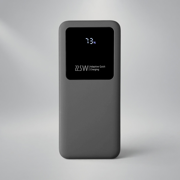Внешний аккумулятор Kris soft touch, 10000mAh (Серый)