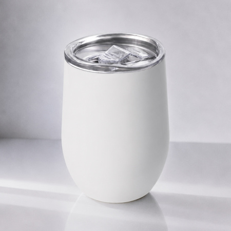 Термокружка "Vacuum mug C1", soft touch, 370мл, белый