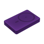 Внешний аккумулятор Атлантис Плюс PD (Atlantis PD Plus) 10000mAh с функцией беспроводной зарядки 15W, фиолетовый