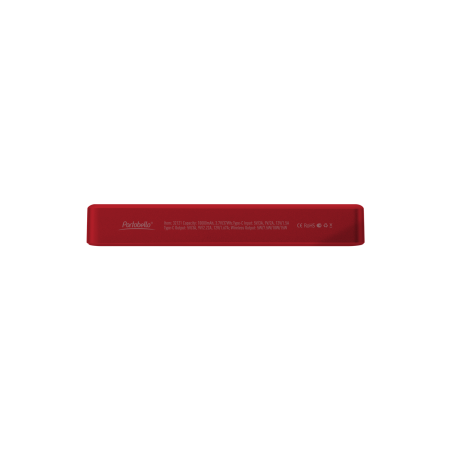 Внешний аккумулятор Атлантис Плюс PD (Atlantis PD Plus) 10000mAh с функцией беспроводной зарядки 15W, красный
