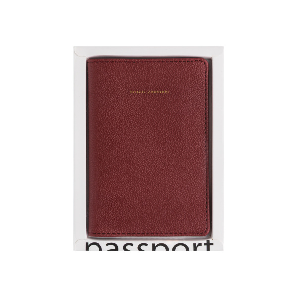 Обложка для паспорта BrunoVisconti® бордовый