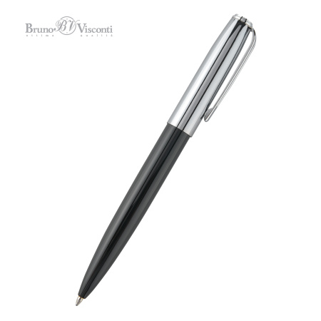 Ручка шариковая автоматическая BrunoVisconti® "NAPOLI" цвет корпуса черный 1 мм