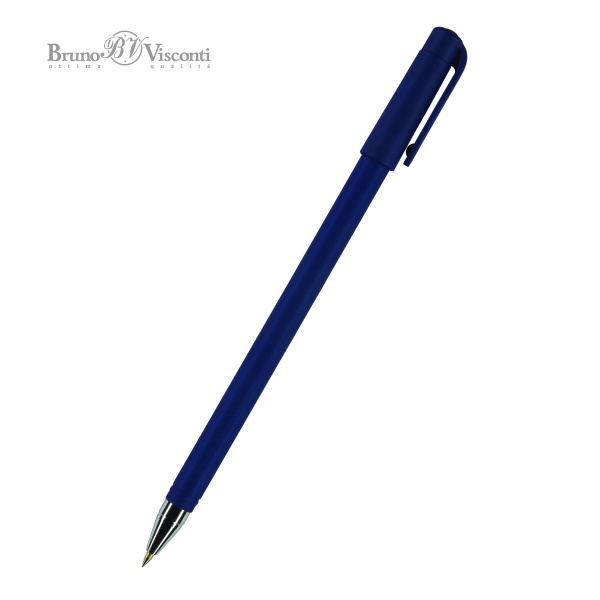 Ручка шариковая под персонализацию BrunoVisconti® 0.5 мм, синий SlimWrite Original