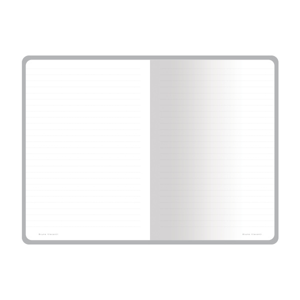 Тетрадь общая BrunoVisconti® А5 (147 х 212 мм.) "CARRARA" синий 40 л., линейка