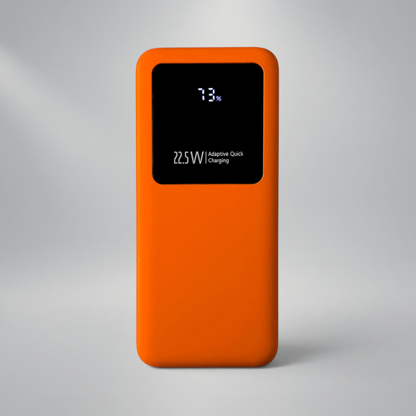 Внешний аккумулятор Kris soft touch, 10000mAh (Оранжевый)