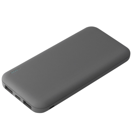 Внешний аккумулятор с подсветкой Люче (Luce) 10000 mAh, серый