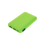 Внешний аккумулятор с подсветкой Анкор (Ancor) 5000 mAh, салатовый