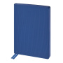 Ежедневник BrunoVisconti® недатированный А5 (142 х 212 мм) "MEGAPOLIS SLIM FLEX" синий 256 стр., обрез в дизайн обложки