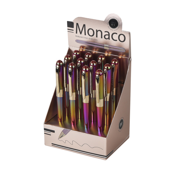 Ручка шариковая BrunoVisconti® "MONACO" цвет корпуса пурпурный 0.5 мм