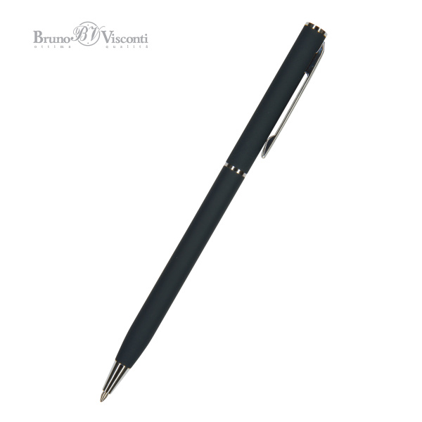 Ручка шариковая автоматическая BrunoVisconti® "PALERMO" цвет корпуса сине-черный 0.7 мм, в тубе