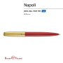 Ручка шариковая автоматическая BrunoVisconti® "NAPOLI" цвет корпуса красный 1 мм