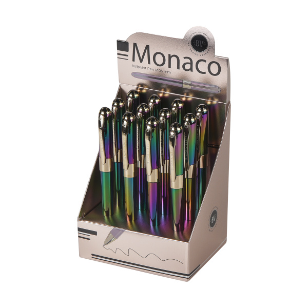 Ручка шариковая BrunoVisconti® "MONACO" цвет корпуса зеленый 0.5 мм