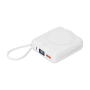 Внешний аккумулятор с подсветкой Риттер PD (Ritter PD) 10000mAh с функцией беспроводной зарядки 15W, белый