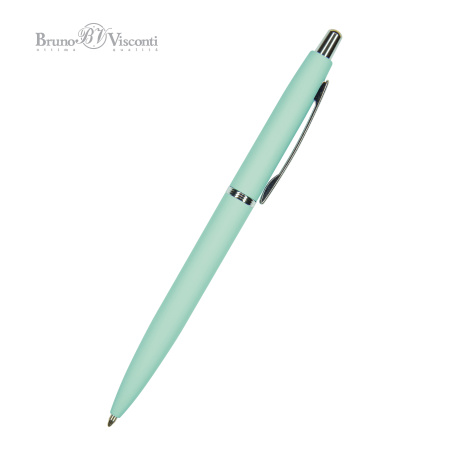 Ручка шариковая автоматическая BrunoVisconti® "SAN REMO" цвет корпуса мятный 1 мм, в тубе